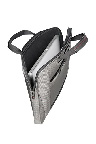 SAMSONITE Pro-DLX 5 - Sleeve for 15.6'' Laptop Maletín, 39 cm, 8.5 Liters, Gris (Magnetic Grey)