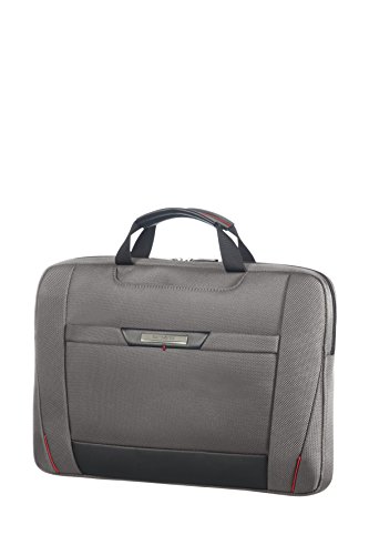 SAMSONITE Pro-DLX 5 - Sleeve for 15.6'' Laptop Maletín, 39 cm, 8.5 Liters, Gris (Magnetic Grey)