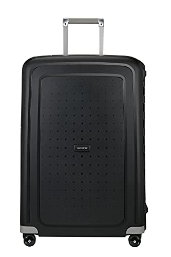 Samsonite S'Cure Spinner - Maleta de equipaje, L (75 cm - 102 L), Negro (Black)