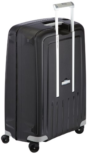 Samsonite S'Cure Spinner - Maleta de equipaje, L (75 cm - 102 L), Negro (Black)