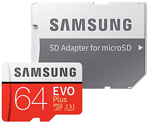 Samsung Evo Plus, Tarjeta de Memoria microSDHC, SDXC, 64 GB