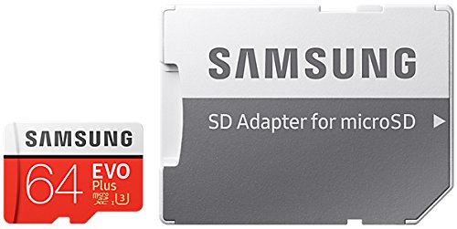 Samsung Evo Plus, Tarjeta de Memoria microSDHC, SDXC, 64 GB