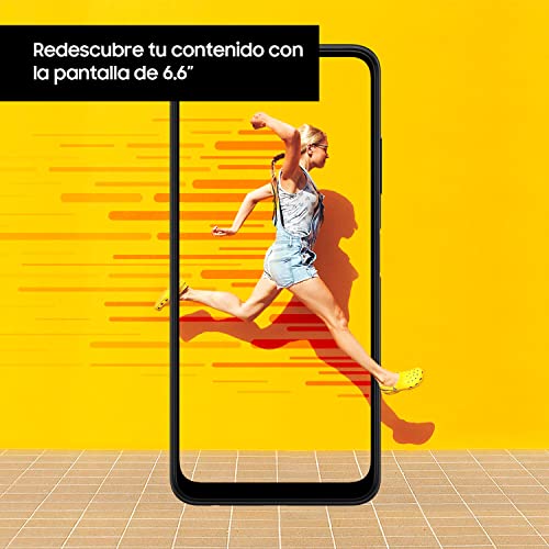 Samsung Galaxy A22 5G – Smartphone libre con 6.6 Pulgadas 128GB y Sistema Operativo Android Gris Versión ES