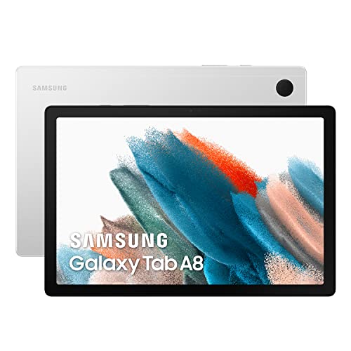 Samsung Galaxy Tab A8 LTE - Tablet de 10.5”, 128GB, Android, Color Silver (Versión Española)