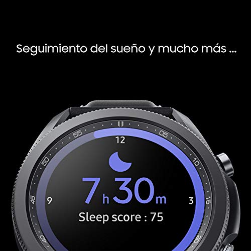 Samsung Galaxy Watch3 Smartwatch de 45mm I LTE I Reloj inteligente Color Negro I Acero [Versión española]