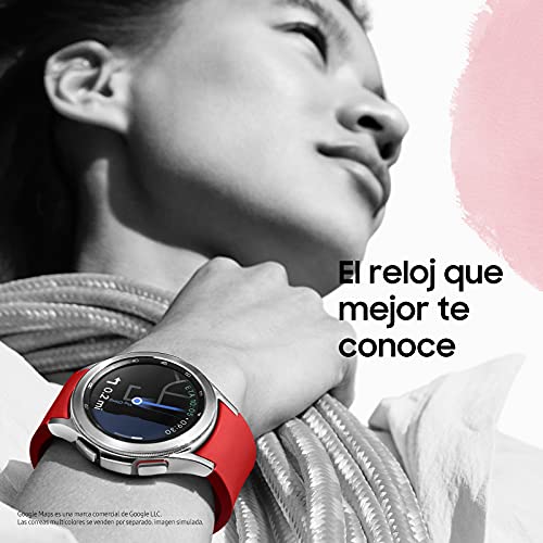 Samsung Galaxy Watch4 Classic – Smartwatch, Bisel Giratorio, Control de Salud, Seguimiento Deportivo, Bluetooth, 46 mm, Color Negro (Version ES)