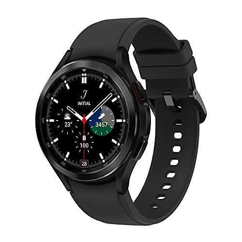 Samsung Galaxy Watch4 Classic – Smartwatch, Bisel Giratorio, Control de Salud, Seguimiento Deportivo, Bluetooth, 46 mm, Color Negro (Version ES)