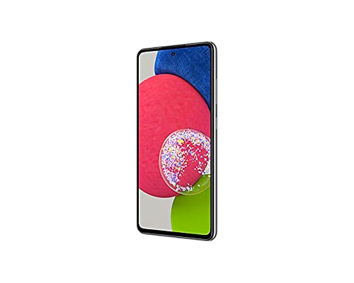 Samsung Smartphone Galaxy A52s 5G con Pantalla Infinity-O FHD+ de 6,5 Pulgadas, 6 GB de RAM y 128 GB de Memoria Interna Ampliable, Batería de 4500 mAh y Carga Superrápida Negro(Version ES)