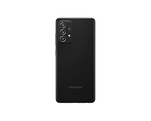 Samsung Smartphone Galaxy A52s 5G con Pantalla Infinity-O FHD+ de 6,5 Pulgadas, 6 GB de RAM y 128 GB de Memoria Interna Ampliable, Batería de 4500 mAh y Carga Superrápida Negro(Version ES)