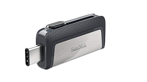 SanDisk Memoria Flash USB 64 GB para tu smartphone Android - Ultra Dual DriveType-C - USB 3.1