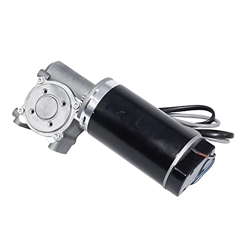 Sankuai 1 PC DC 24V 60W / 100W Motor de Engranaje de Gusano Encoder Inteligente Motor de Puerta eléctrica para hoteles Automático Puerta (Speed(RPM) : 100W 220RPM, Voltage(V) : 24V)