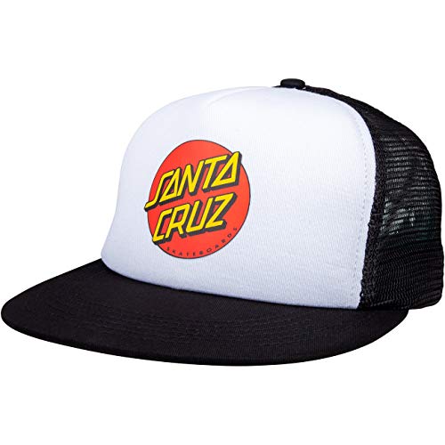 Santa Cruz Cap Classic Dot Mesh White Black