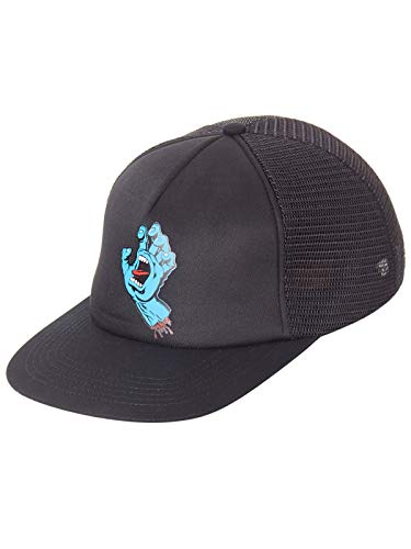 Santa Cruz Classic Hand Black Trucker Gorra