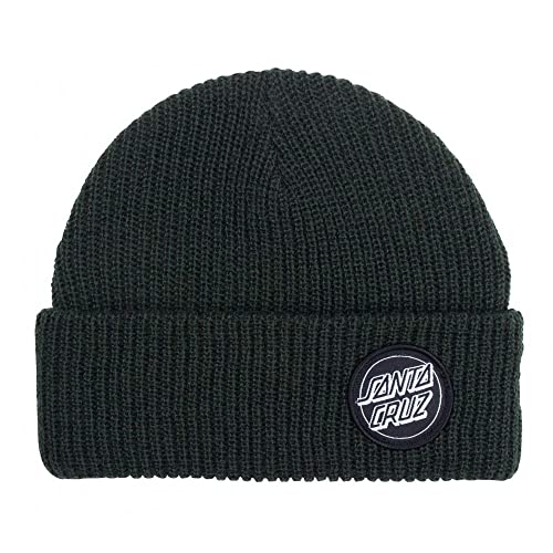 Santa Cruz Outline Dot Beanie - Gorro con diseño de bosque negro