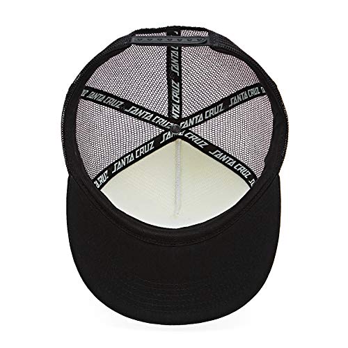 Santa Cruz Scales Dot Meshback Gorra Hombre Talla Única Blanco/Negro