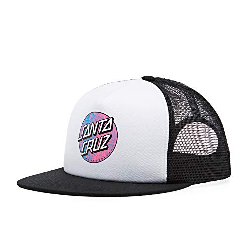 Santa Cruz Scales Dot Meshback Gorra Hombre Talla Única Blanco/Negro