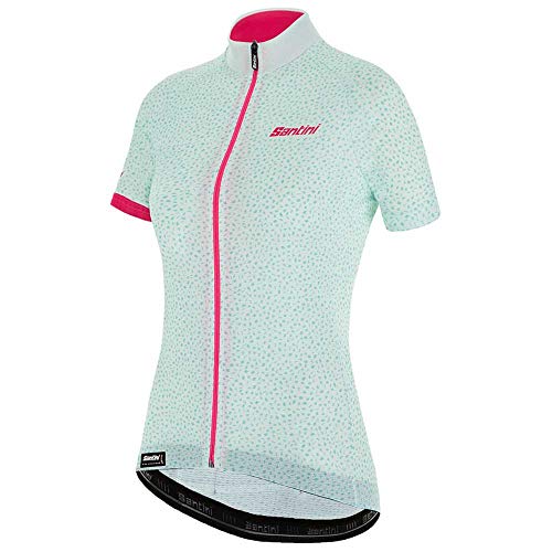 Santini Giada Hip Jersey Short Sleve, Dewy Green, XL