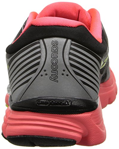 Saucony Kinvara 5 - Zapatillas de Correr para Mujer, Plata Vizi Coral Citron, 43 EU