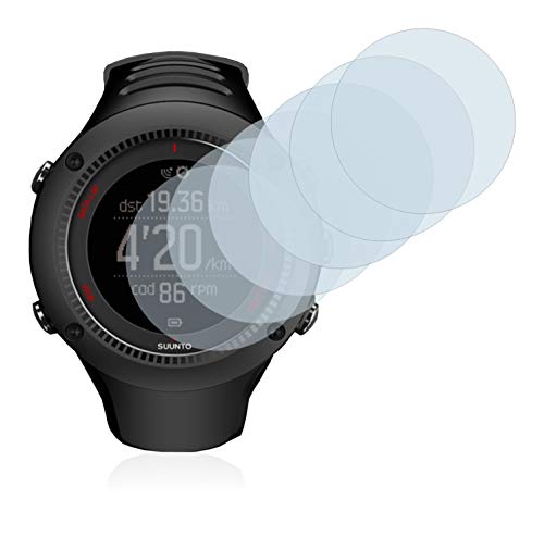 savvies Protector Pantalla Compatible con Suunto Ambit3 Run Black (6 Unidades) Película Ultra Transparente