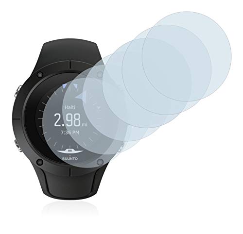 savvies Protector Pantalla Compatible con Suunto Spartan Trainer (6 Unidades) Película Ultra Transparente