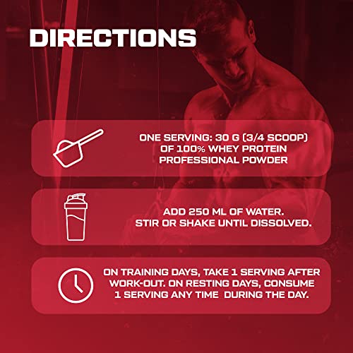 Scitec Nutrition 100% Whey Protein Professional Proteína con Sabor de Chocolate Avellana 920 g