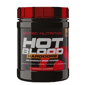 Scitec Nutrition Hot Blood HardCore 375g sabor Guaraná