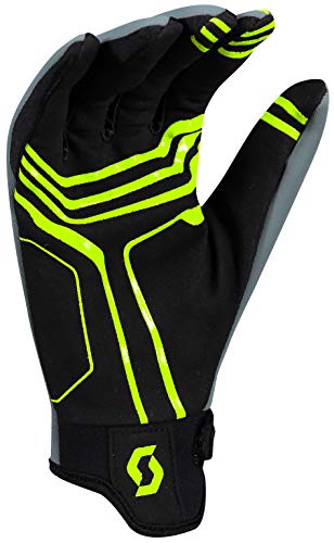 SCOTT 262556 Guantes de Ciclismo, Unisex Adulto, Gris y Amarillo, S