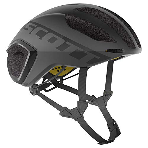 SCOTT 275183 Casco para Bicicleta, Unisex Adulto, Negro, L