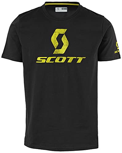 Scott Camiseta para hombre, hombre, negro, M