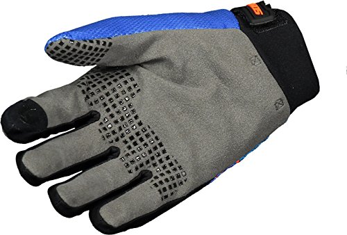 Scott Enduro Moto/Bicicleta Guantes Azul/Naranja 2018