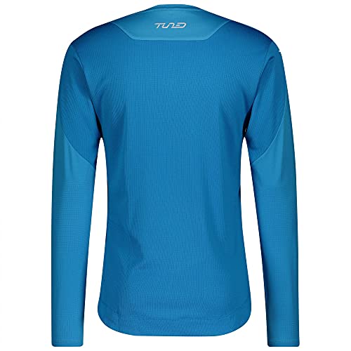 SCOTT Maillot Trail Tuned L/SL, Hombres, Atlantic Blue, M (46/48)