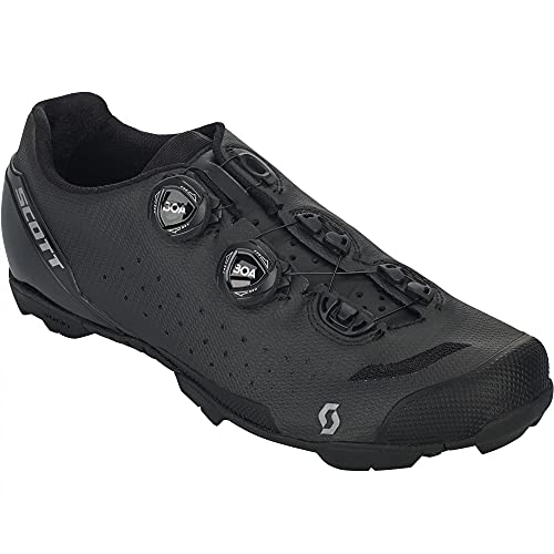 SCOTT MTB RC EVO Zapatillas de Ciclismo, Hombre, Black Reflective/Black, 42