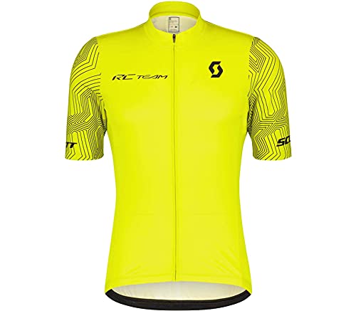Scott RC Team 10 2022 - Maillot de ciclismo (corto), color amarillo