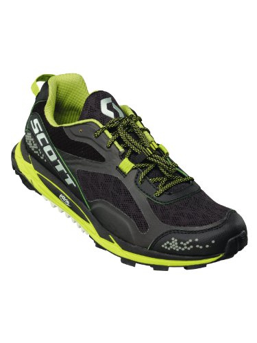 Scott scarpa da corsa uomo eRide Grip 3.0 black/green (44.5)