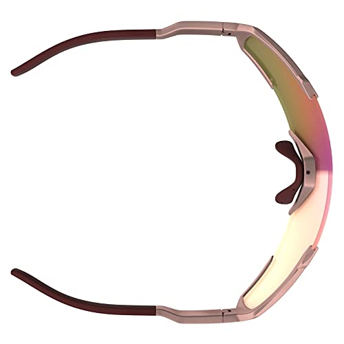 Scott Shield - Gafas de cambio para bicicleta, color rosa y cromado