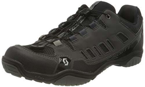 Scott Sport Crus-R, Zapatillas de Ciclismo de montaña Hombre, Gris Anthrazit Schwarz 1033, 47 EU