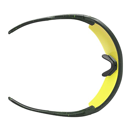 Scott Spur - Gafas de cambio para bicicleta, color negro, amarillo y cromado