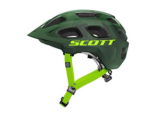 Scott Vivo – Casco para bicicleta de montaña, color negro mate, 2016, verde