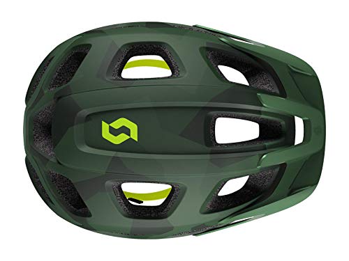 Scott Vivo – Casco para bicicleta de montaña, color negro mate, 2016, verde