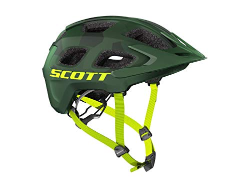 Scott Vivo – Casco para bicicleta de montaña, color negro mate, 2016, verde