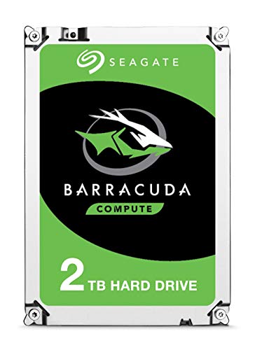 Seagate Technology ST2000DM008 Barracuda - Unidad de Disco Duro Interna Tamaño Único, Plata