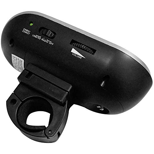 Security Plus Radio para Bici Point Mp3 Integrado Bateria Litio