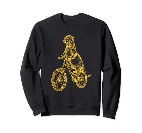 SEEMBO Nutria Ciclismo Bicicletas Bicicletas Biking Biking Fun Bike Sudadera