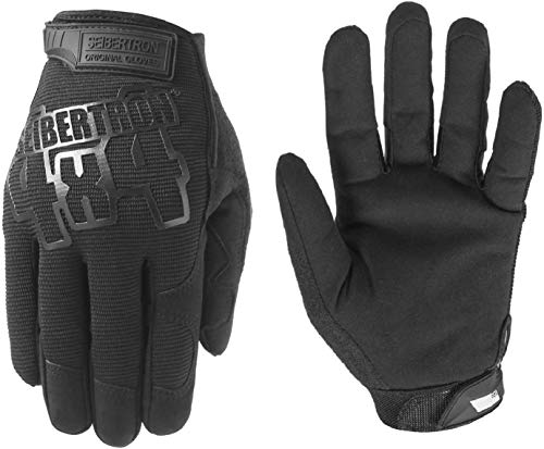 Seibertron Desgaste mecánico Guantes Originales táctico Guantes de Ciclismo Guante (Black, L)