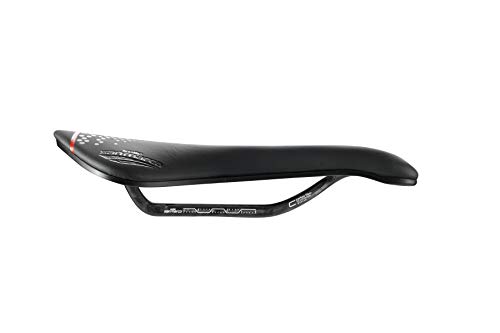 selle san marco ASPIDE Short Open Carbon Sillin para Bicicleta, Negro, Narrow