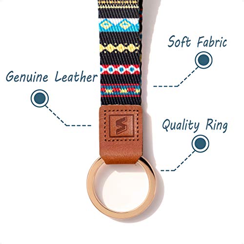 SENLLY Llavero Correa para Cuello Cordón Cuerda Neck Lanyard Strap, para el key, Keychain Teléfono Móvil, USB, Llaves, Nombre Tag, Tarjetas de Identificación