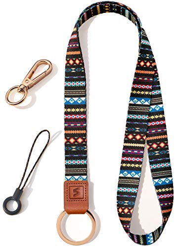 SENLLY Llavero Correa para Cuello Cordón Cuerda Neck Lanyard Strap, para el key, Keychain Teléfono Móvil, USB, Llaves, Nombre Tag, Tarjetas de Identificación