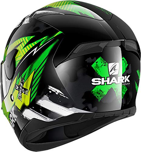 Shark, casco integral moto D-SKWAL 2 Penxa KGY, S