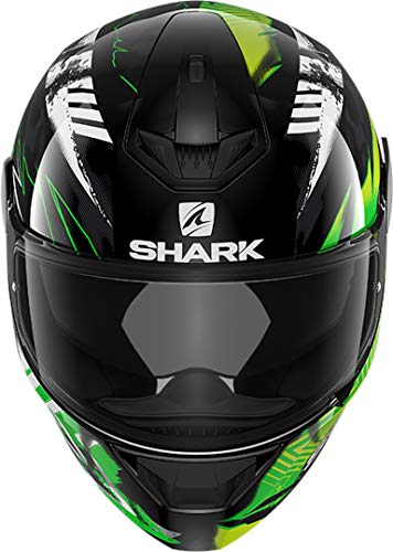 Shark, casco integral moto D-SKWAL 2 Penxa KGY, S