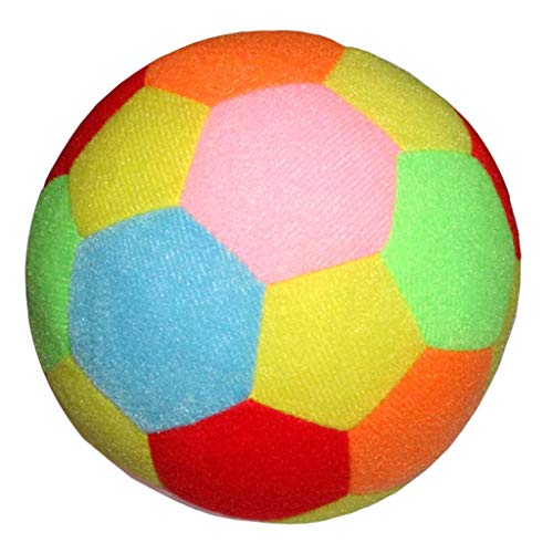 sharprepublic 2pcs 11.5cm 15.5cm Colorido Suave PP Algodón Fútbol Fútbol Bebé Juguete Al Aire Libre